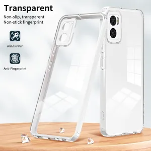 CRYSTAL Ochranný kryt pre Motorola Moto E22 / E22i biely