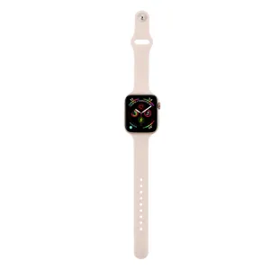 THIN Silikónový remienok Apple Watch Ultra 1 / 2 / 3 (49mm) / 9 / 8 / 7 (45mm) / 6 / SE / 5 / 4 (44mm) / 3 / 2 / 1 (42mm) PINK SILTY