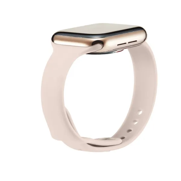 THIN Silikónový remienok Apple Watch Ultra 1 / 2 / 3 (49mm) / 9 / 8 / 7 (45mm) / 6 / SE / 5 / 4 (44mm) / 3 / 2 / 1 (42mm) PINK SILTY