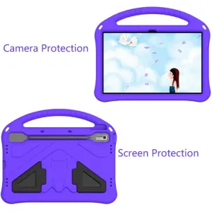 KIDDO Detský obal pre Lenovo Tab P11 Pro Gen2 fialový