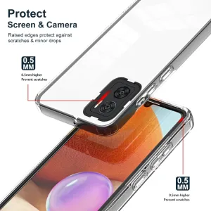 CRYSTAL Ochranný kryt pre Motorola Moto E22 / E22i čierny