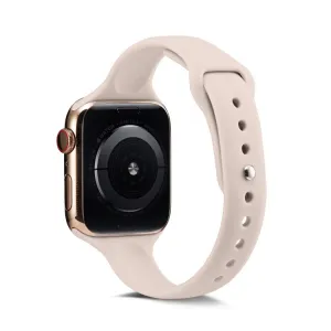 THIN Silikónový remienok Apple Watch Ultra 1 / 2 / 3 (49mm) / 9 / 8 / 7 (45mm) / 6 / SE / 5 / 4 (44mm) / 3 / 2 / 1 (42mm) PINK SILTY