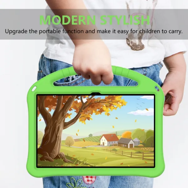 KIDDO Detský obal pre Lenovo Tab P11 Pro Gen2 zelený
