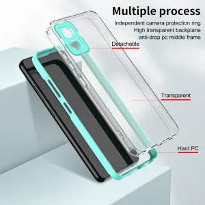 CRYSTAL Ochranný kryt pre Motorola Moto E22 / E22i zelený
