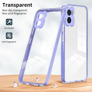 CRYSTAL Ochranný kryt pre Motorola Moto E22 / E22i fialový