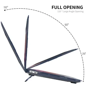 ENKAY RUGGED Ochranný set pre Apple MacBook Air 13" A1932 modrý