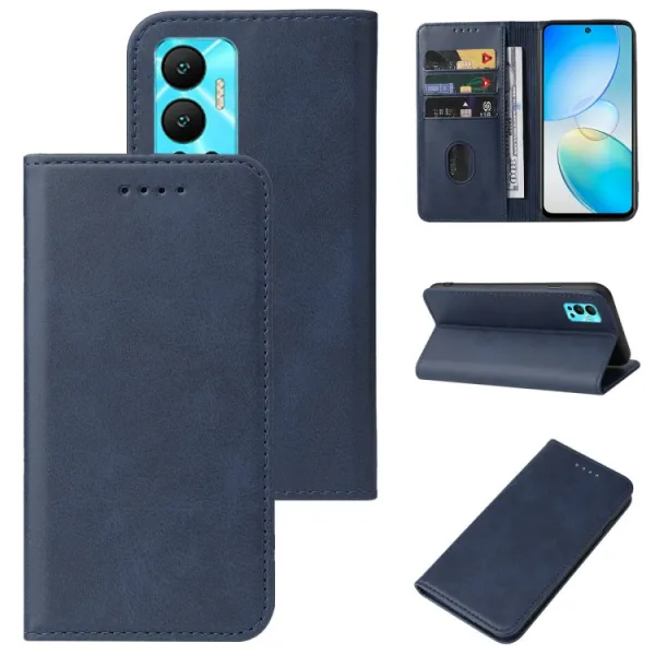 MAGNETIC Zaklápací kryt pre Infinix Hot 11 modrý