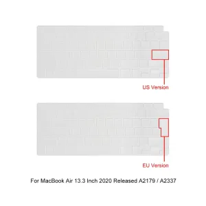 ENKAY RUGGED Ochranný set pre Apple Macbook Air 13 A2179 / A2337 modrý