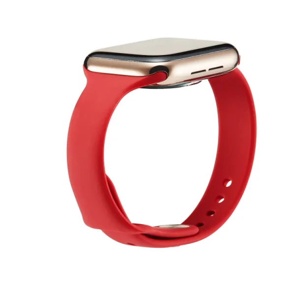 THIN Silikónový remienok Apple Watch Ultra 1 / 2 / 3 (49mm) / 9 / 8 / 7 (45mm) / 6 / SE / 5 / 4 (44mm) / 3 / 2 / 1 (42mm) RED