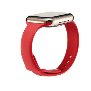 THIN Silikónový remienok Apple Watch Ultra 1 / 2 / 3 (49mm) / 9 / 8 / 7 (45mm) / 6 / SE / 5 / 4 (44mm) / 3 / 2 / 1 (42mm) RED