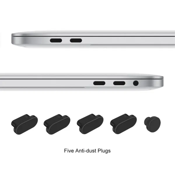 ENKAY RUGGED Ochranný set pre Apple MacBook Air 13" A1932 modrý