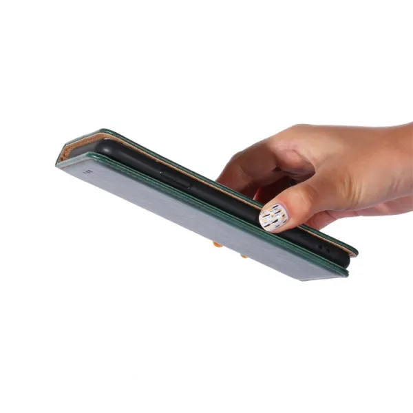 MAGNETIC Zaklápací kryt pre Motorola Moto E22s modrý