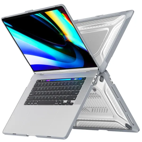 ENKAY RUGGED Ochranný set pre Apple Macbook Pro 16 A2141 modrý