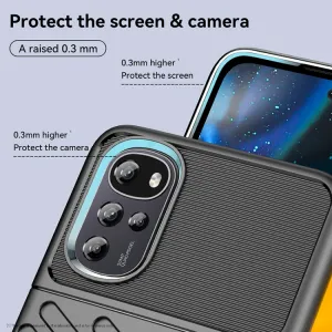 THUNDER Ochranný kryt Motorola Moto E22s čierny