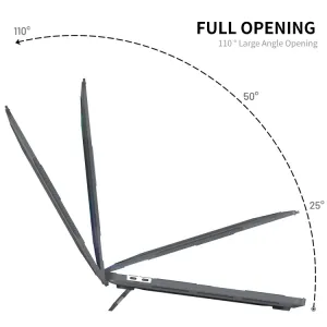 ENKAY RUGGED Ochranný set pre Apple Macbook Pro 16 A2141 modrý