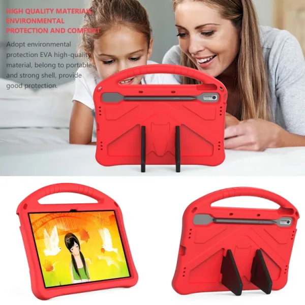 KIDDO Detský obal pre Lenovo Tab P11 Pro Gen2 červený