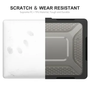 ENKAY RUGGED Ochranný set pre Apple Macbook Air 13 A2681 šedý