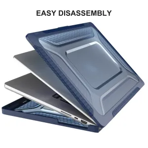 ENKAY RUGGED Ochranný set pre Apple MacBook Pro 14" A2442 / A2279 KHAKI