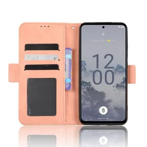 SLOT Peňaženkový obal pre Nokia X30 ružový