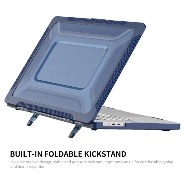 ENKAY RUGGED Ochranný set pre Apple MacBook Pro 14" A2442 / A2279 KHAKI