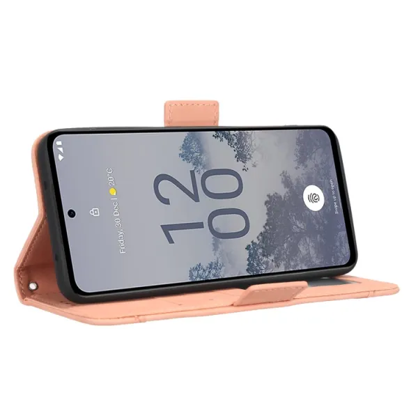 SLOT Peňaženkový obal pre Nokia X30 ružový