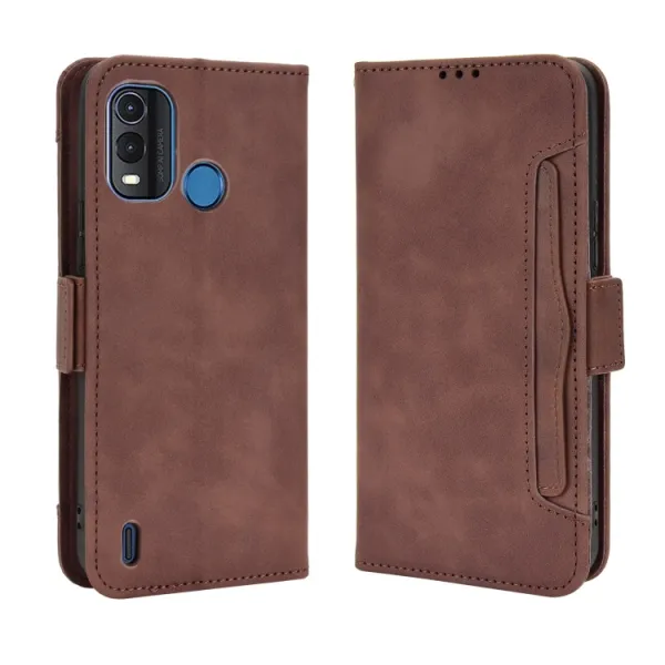 SLOT Peňaženkový obal pre Nokia G11 Plus hnedý