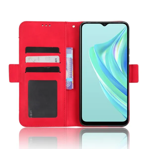 SLOT Peňaženkový obal pre Infinix Hot 20i červený