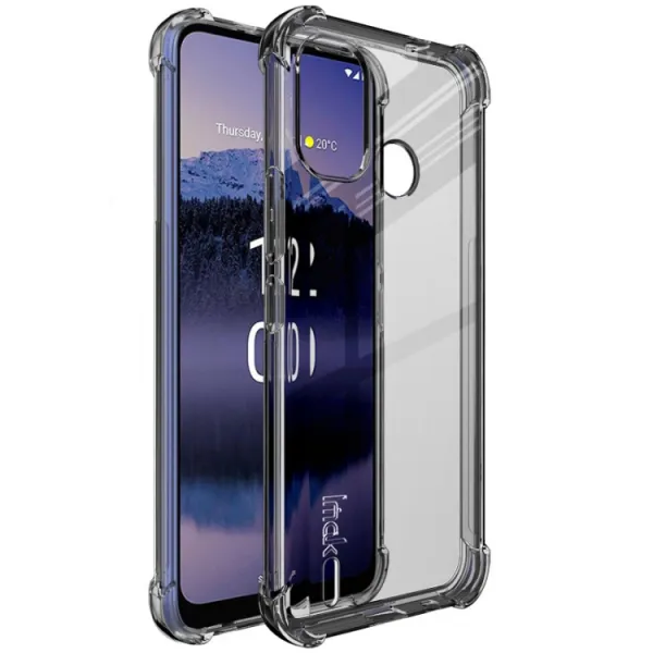 IMAK Ochranný silikónový kryt Nokia G11 Plus čierny