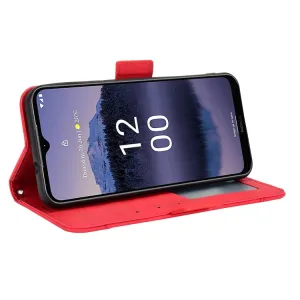 SLOT Peňaženkový obal pre Nokia G11 Plus červený