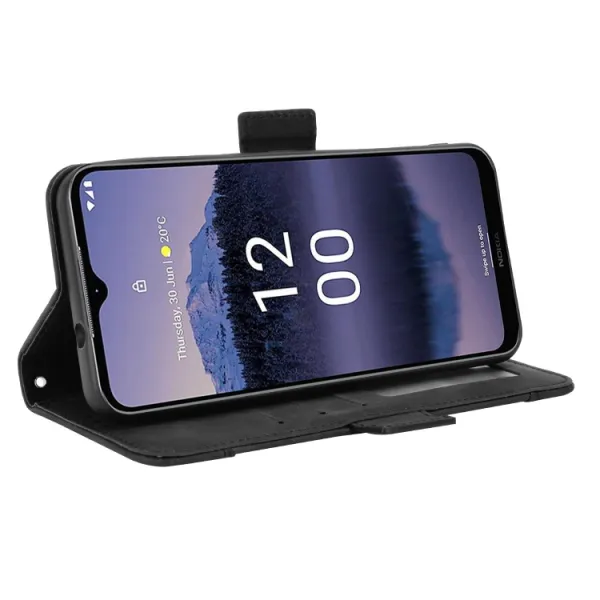 SLOT Peňaženkový obal pre Nokia G11 Plus čierny