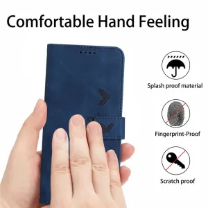 ART SMILE Peňaženkový obal s remienkom pre Xiaomi Redmi Note 13 Pro modrý