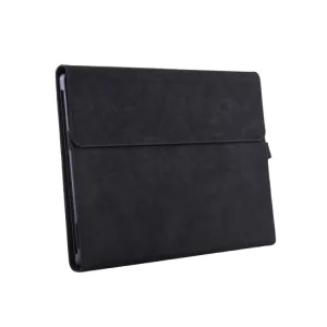CARA 2v1 Zaklápací obal + puzdro na príslušenstvo pre Microsoft Surface Pro X čierne