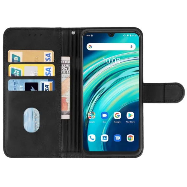 SMOOTH Peňaženkové puzdro pre Umidigi A9 Pro čierne