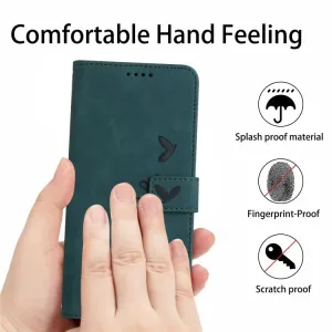 ART SMILE Peňaženkový obal s remienkom pre Xiaomi Redmi Note 13 Pro zelený