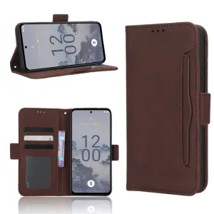 SLOT Peňaženkový obal pre Nokia X30 hnedý