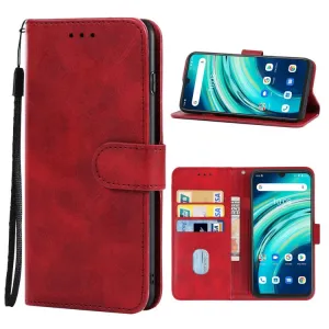 SMOOTH Peňaženkové puzdro pre Umidigi A9 Pro červené