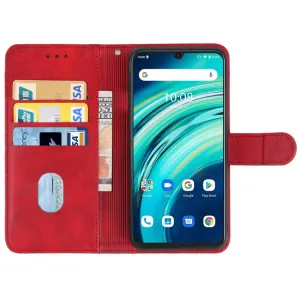SMOOTH Peňaženkové puzdro pre Umidigi A9 Pro červené
