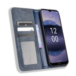 BUSINESS Peňaženkový kryt pre Nokia G11 Plus modrý