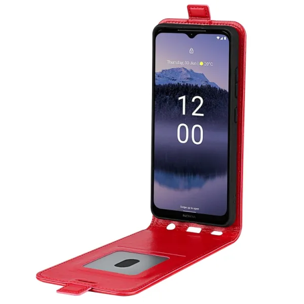 Vyklápacie puzdro Nokia G11 Plus červené