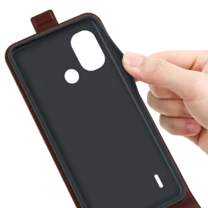 Vyklápacie puzdro Nokia G11 Plus hnedé