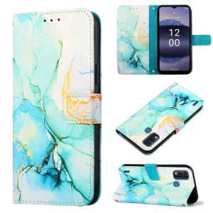 ART MARBLE Peňaženkový kryt Nokia G11 Plus GREEN