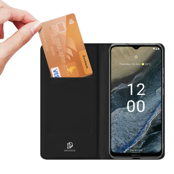 DUX Peňaženkový kryt Nokia G11 Plus čierny