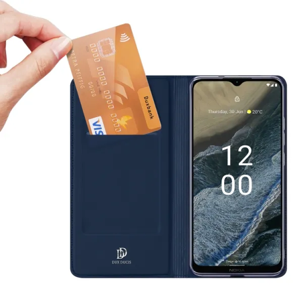DUX Peňaženkový kryt Nokia G11 Plus modrý