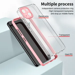 CRYSTAL Ochranný kryt pre Apple iPhone 14 Plus ružový