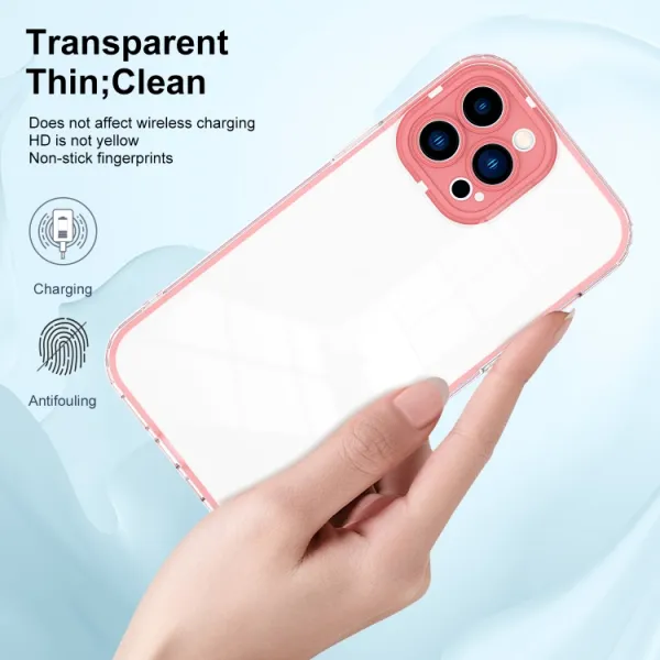 CRYSTAL Ochranný kryt pre Apple iPhone 14 Pro ružový