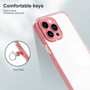 CRYSTAL Ochranný kryt pre Apple iPhone 14 Pro ružový