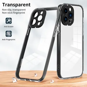 CRYSTAL Ochranný kryt pre Apple iPhone 14 Pro Max čierny
