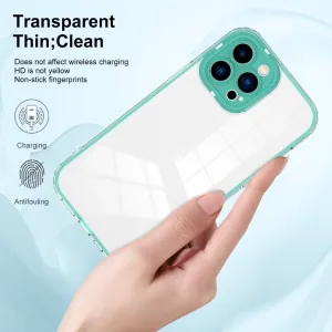 CRYSTAL Ochranný kryt pre Apple iPhone 14 Pro Max zelený