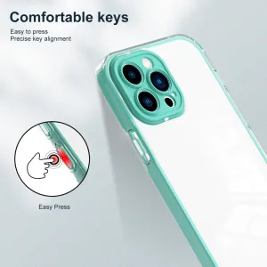 CRYSTAL Ochranný kryt pre Apple iPhone 14 Pro Max zelený