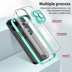 CRYSTAL Ochranný kryt pre Apple iPhone 14 Pro Max zelený